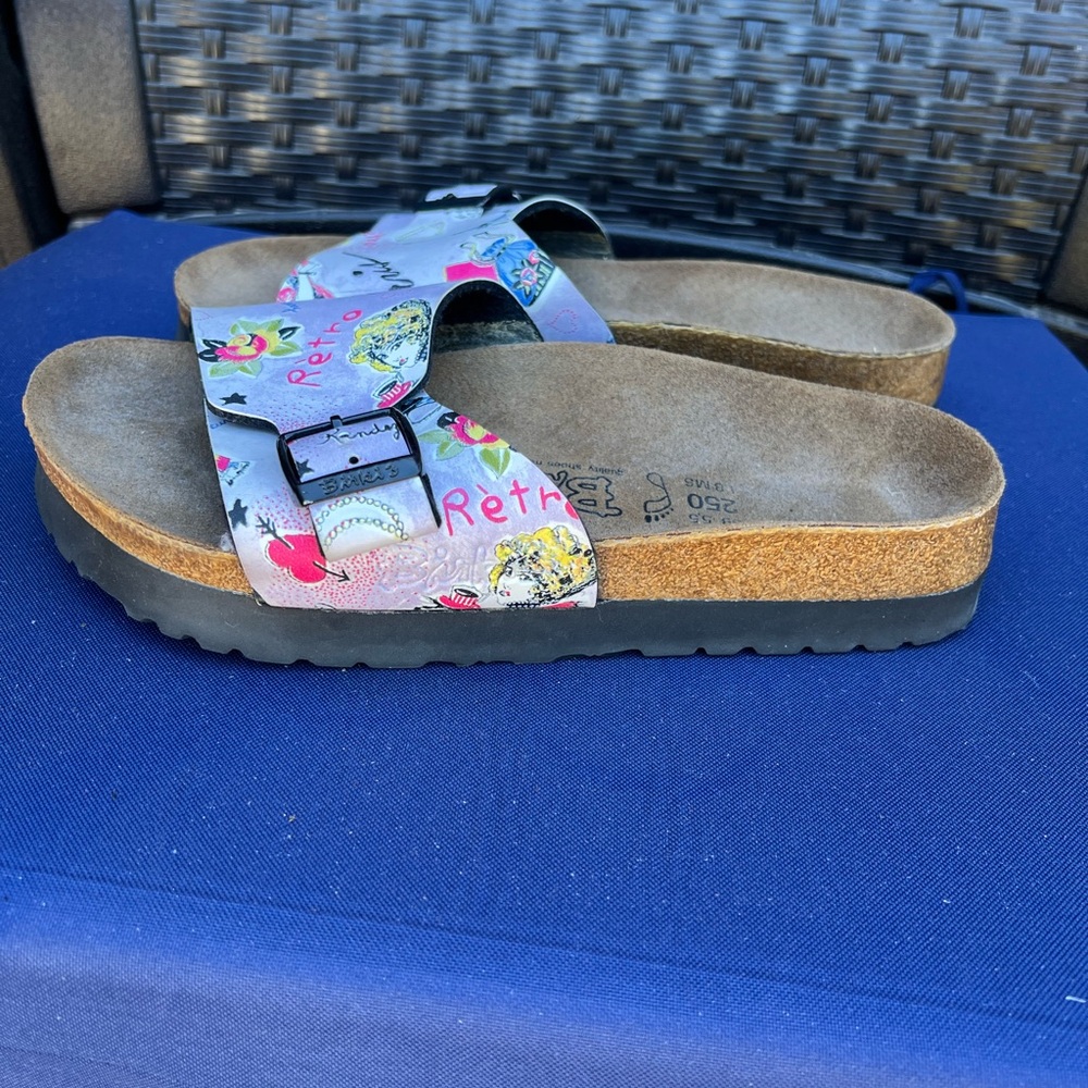 Colorful Birki’s by Birkenstock Women’s Size 8 - Picture 3 of 6